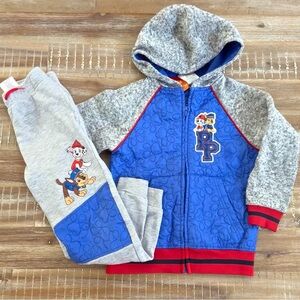 Official Paw Patrol Jacket and Pants Set Sweatpants and jacket Size 6